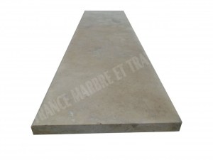 Travertin Beige Marche Escalier 120x32 cm