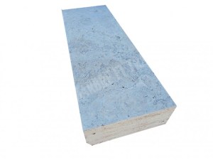 Travertin Beige Marche D'escalier Bloc 100x35 cm