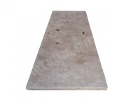 Travertin Beige Marche Escalier 100x35x3cm BA rustique
