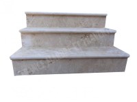Travertin Beige Marche Escalier 110 cm
