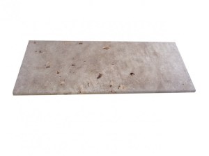 Travertin Beige Marche Escalier 100x35x3cm BA rustique