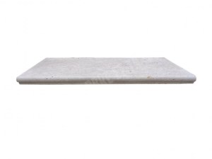 Travertin Beige Nuancé Margelle de Piscine Bord Ogee 30,5x61 cm