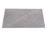 Travertin Beige Nuancé Margelle de Piscine Bord Ogee 30,5x61 cm