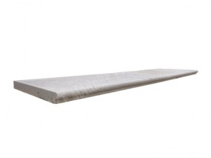 Travertin Beige Nuancé Margelle de Piscine Bord Ogee 30,5x61 cm