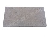 Travertin Beige Nuancé Margelle de Piscine Bord Arrondi 30,5x61 cm