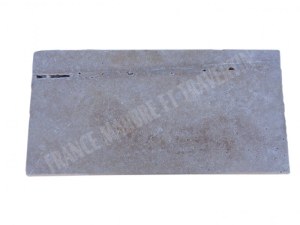 Travertin Beige Nuancé Margelle de Piscine Bord Ogee 30,5x61 cm