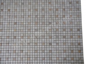 Travertin Beige - Jaune Mosaïque 2,3x2,3 cm
