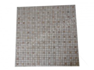 Travertin Beige - Jaune Mosaïque 2,3x2,3 cm
