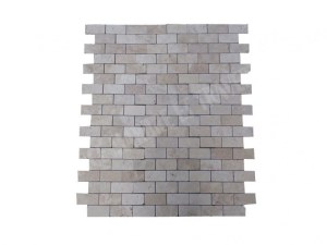 Travertin Beige Mosaïque 4,8x10 cm