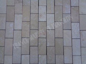 Travertin Beige Mosaique 4,8x10 cm