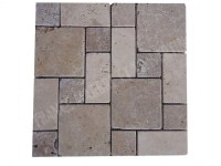 Travertin Beige Mosaïque Modèle 3 Format
