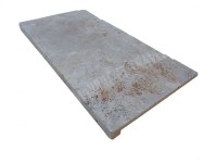 Travertin Beige Nez de Marche Droit 30,5x61 cm Épaisseur : 3 cm Qualité : Rustique Fini...