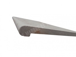 Travertin Beige Nez de Marche Arrondi 60x90 cm