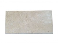 Travertin Beige Nez de Marche Ogee 20,3x40,6 cm