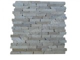 Travertin Beige - Noce Mosaïque 1,5 cm Modèle Bâtonnet