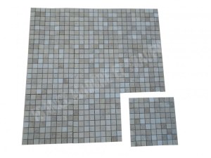 Travertin Beige - Noce Mosaique 3,1x3,1 cm