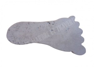 Travertin Beige Pas Japonais Pieds