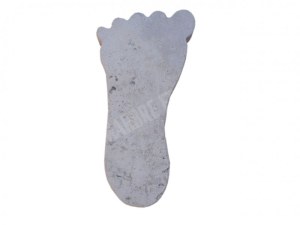 Travertin Beige Pas Japonais Pieds