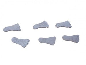 Travertin Beige Pas Japonais Pieds