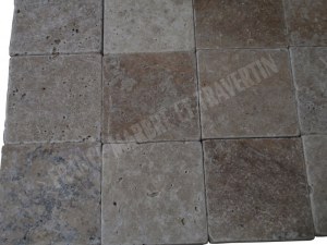 Travertin Beige Nuance Pavé 15x15 cm