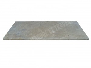 Travertin Beige Plan Vasque 120x60 cm