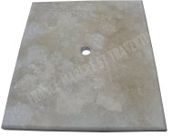 Travertin Beige Plan Vasque 70x62 cm