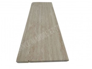 Travertin Beige Marche Escalier 120x40 cm