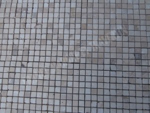Travertin Beige Mosaïque Rébouche 2,3x2,3 cm