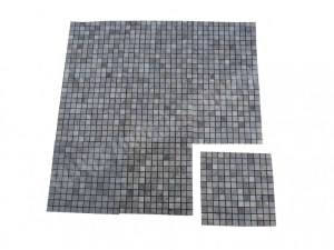 Travertin Silver Mosaïque 2,3x2,3 cm Qualité : 1'er Choix Finition : Antique & Vieilli
