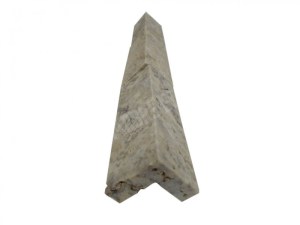 Travertin Silver Baguette D'angle 10x3 cm