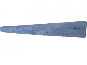Travertin Silver Baguette D'angle 15x3 cm