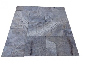 Travertin Silver Big Opus Romain