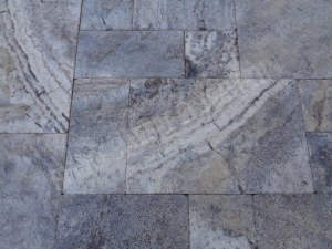 Travertin Silver Big Opus Romain