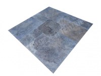 Travertin Silver Gris 3cm Big Opus Romain 1er Choix