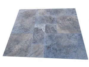 Travertin Silver Big Opus Romain