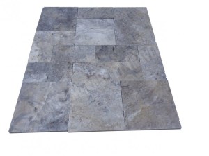 Travertin Silver Big Opus Romain