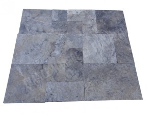 Travertin Silver Big Opus Romain