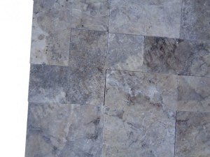 Travertin Silver Big Opus Romain