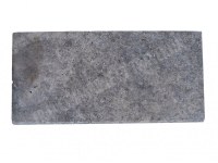 Travertin Silver Margelle de Piscine Bord Arrondi 30,5x61 cm Épaisseur : 3 cm Finition...