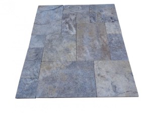 Travertin Silver Opus Romain