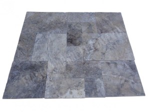 Travertin Silver Opus Romain