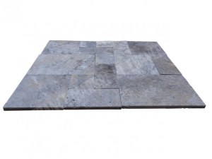 Travertin Silver Opus Romain