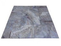 Travertin Silver Opus Romain