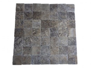 Travertin Silver 10x10 cm