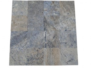 Travertin Silver 20x20x1,2cm 1er choix
