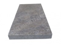 Travertin Silver Margelle de Piscine Bord Droit 30,5x61 cm