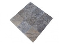 Travertin Silver Gris 30x30x1.5cm 1er Choix