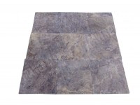 Travertin Gris Silver 40x40x2cm 1er Choix