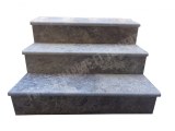 Travertin Silver Marche Escalier 100 cm