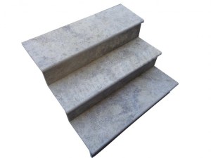 Travertin Silver Marche Escalier 120 cm